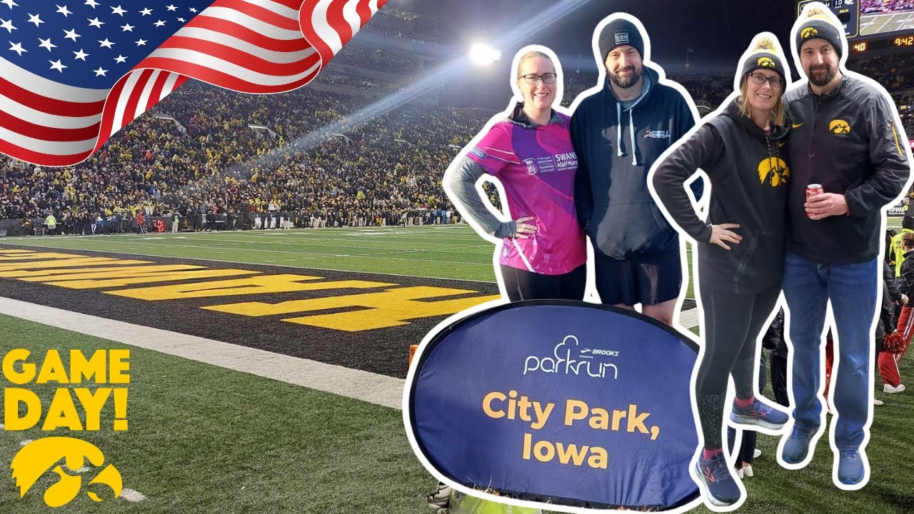 My second time running Iowa City parkrun