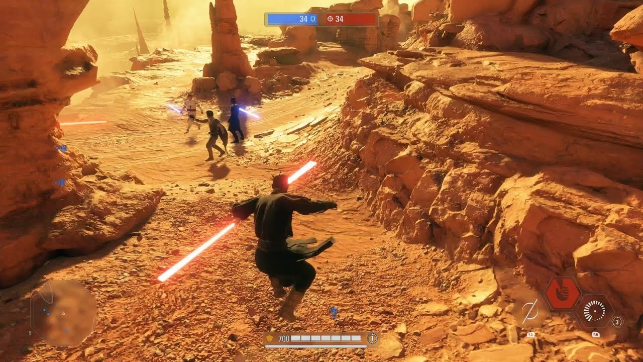 Star Wars Battlefront 2: Heroes vs Villains Gameplay (No Commentary)