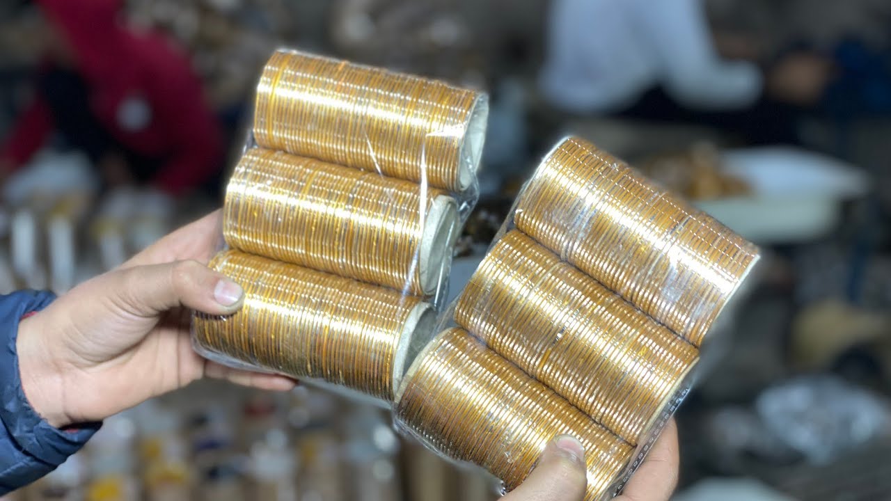 How Amazing Gold Bangles Are Made |Mass Production 