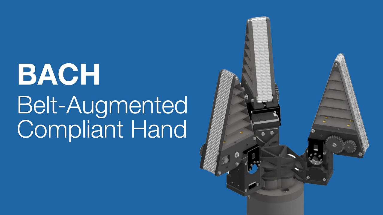 SRI Robotics: BACH&ndash;Belt-Augmented Compliant Hand