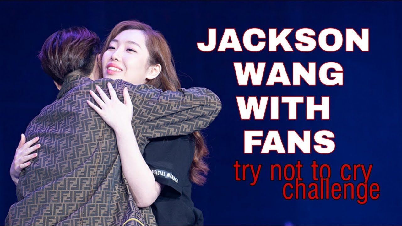 Jackson Wang with Fans (kinda try not to cry challenge) J❤J