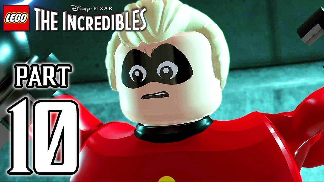 LEGO The Incredibles Walkthrough PART 10 (PS4 Pro) No Commentary @ 1080p HD ✔