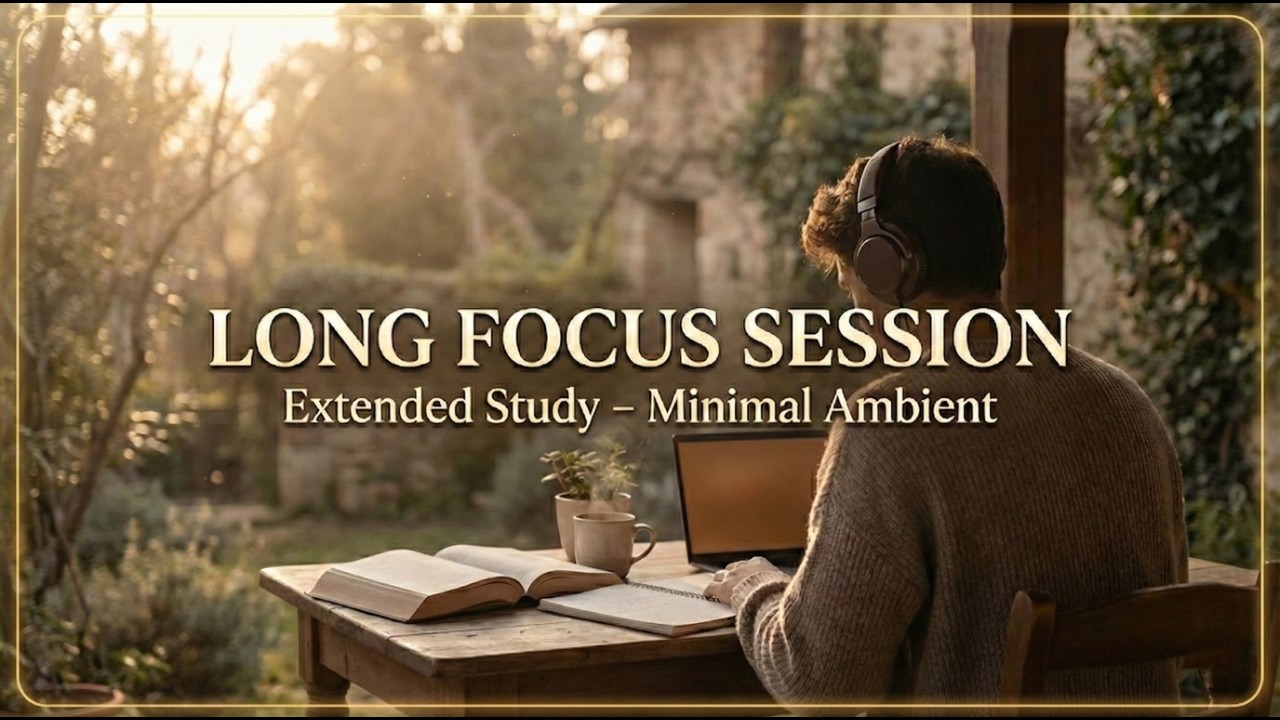 Long Focus Session &ndash; Music for Studying & Deep Concentration | Minimal Ambient