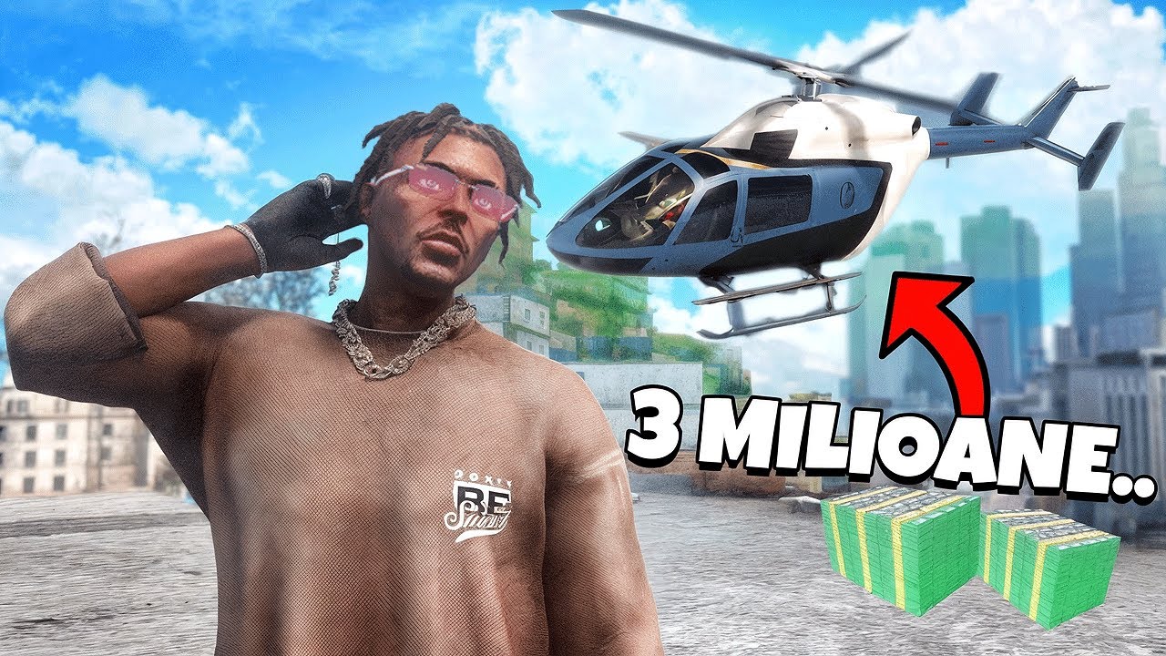 AM FURAT un ELICOPTER de 3 MILIOANE de EURO..