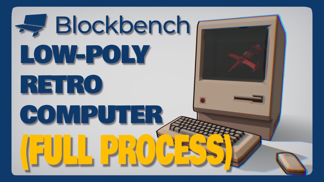 Retro Computer | Blockbench Timelapse