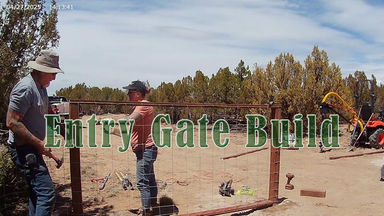 Entry Gate at Seligman Arizona Property