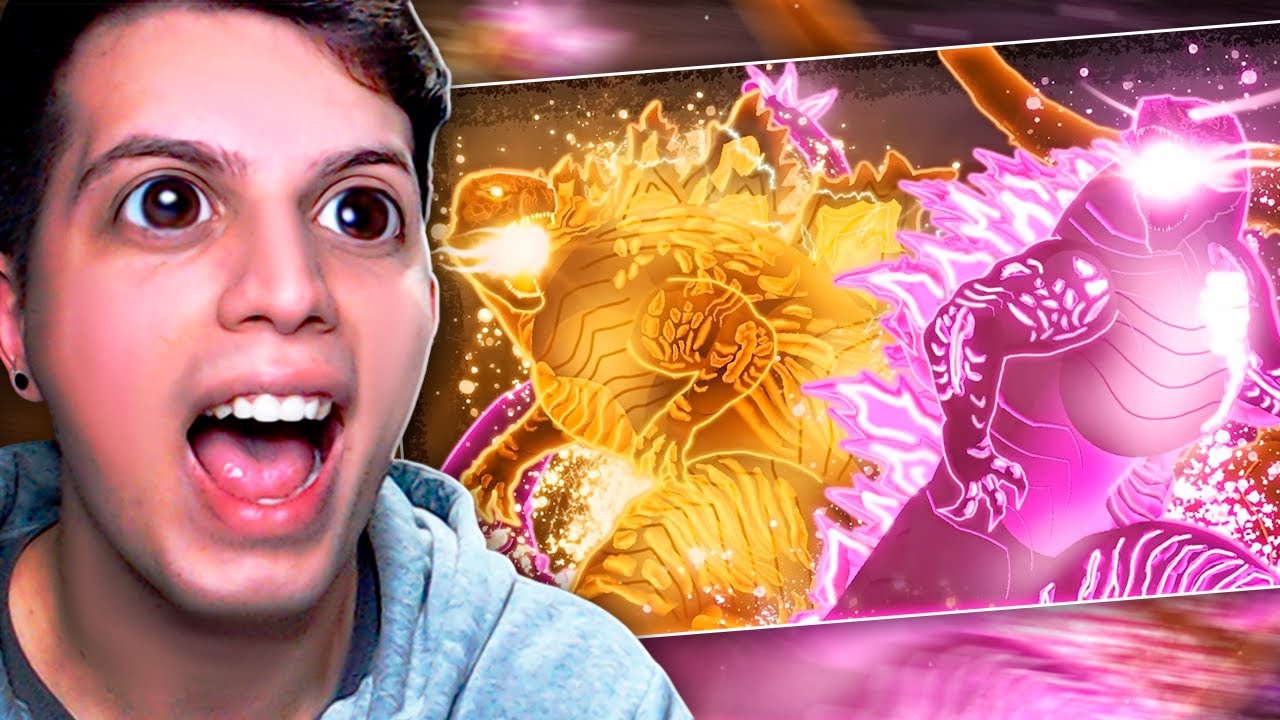 Supercharged Evolved Godzilla VS Thermonuclear Godzilla - Animação | React Fera