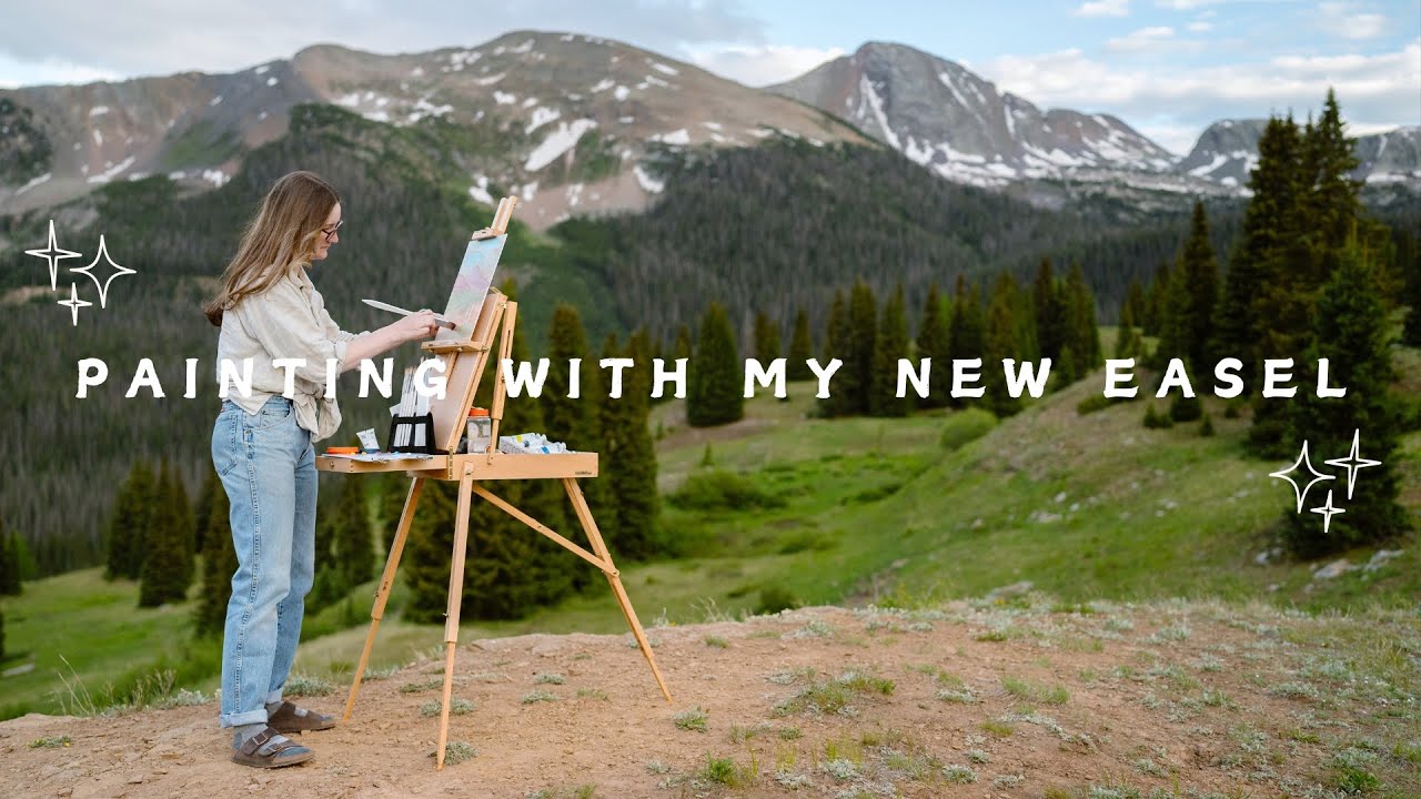 The Ultimate Outdoor Painting Setup | meeden art easel review