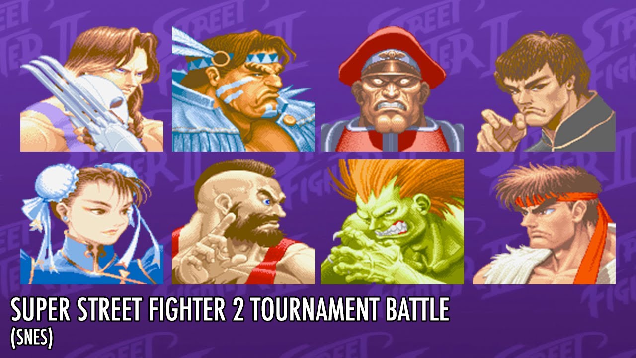 SUPER STREET FIGHTER 2 THE NEW CHALLENGERS TOURNAMENT BATTLE: #60 (IOS/SNES EMULATOR)