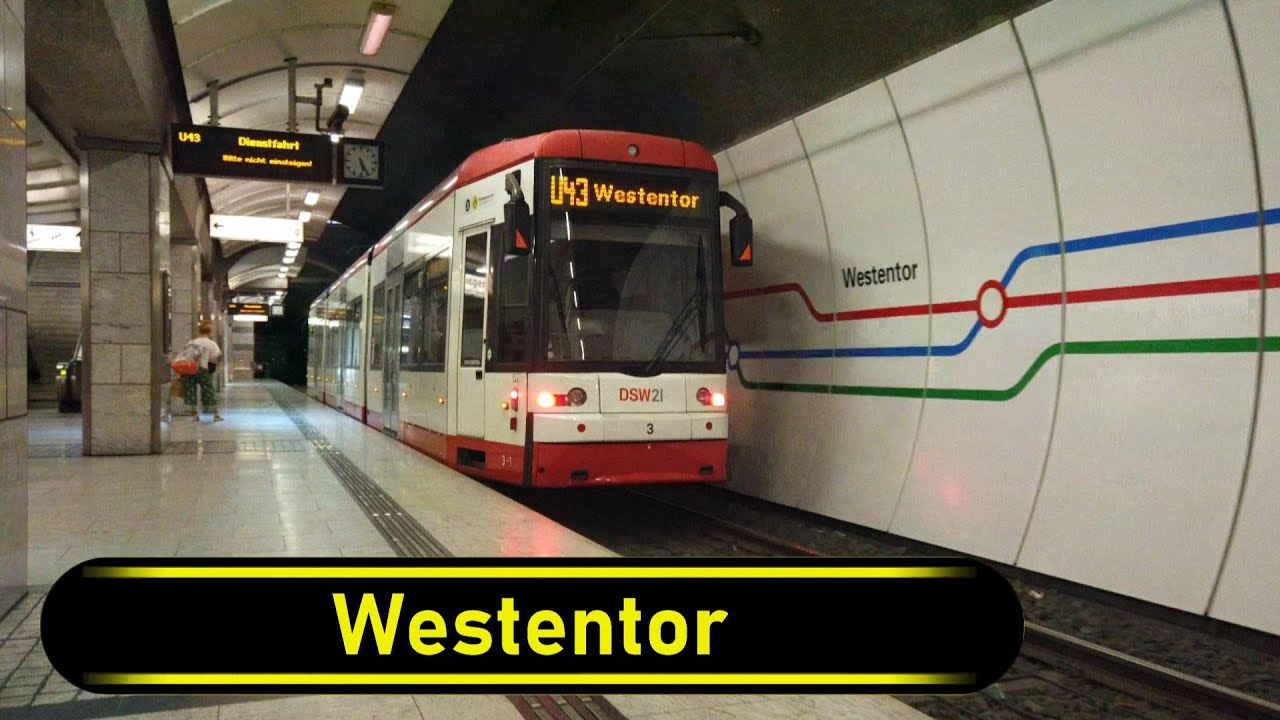 Stadtbahn Station Westentor - Dortmund 🇩🇪 - Walkthrough 🚶