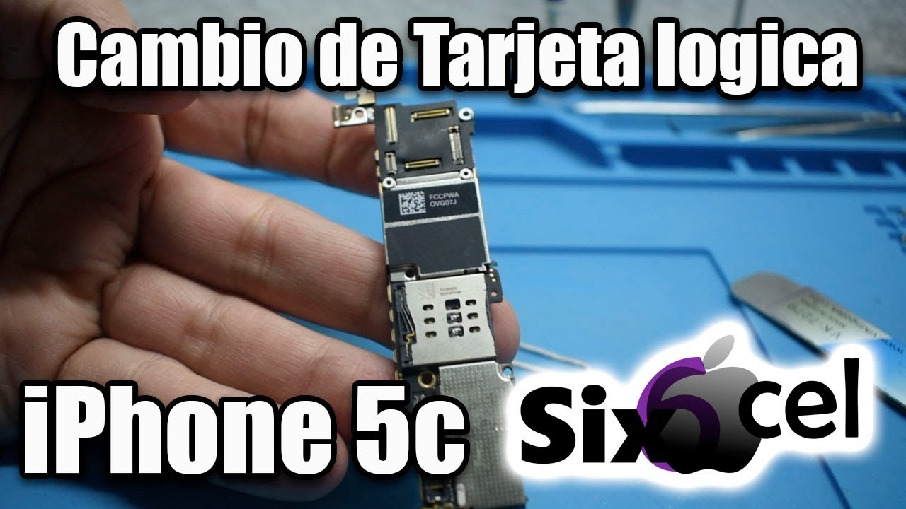 Cambiando la tarjeta logica de un iPhone 5c