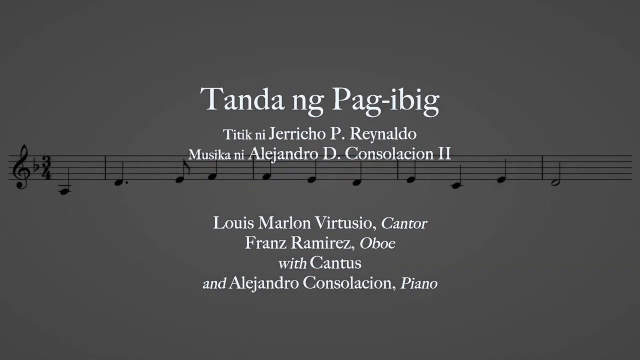Tanda ng Pag Ibig - Alejandro D. Consolacion II