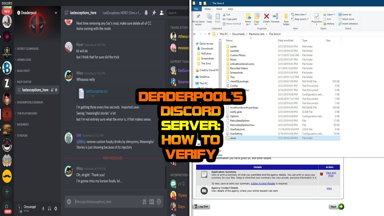Deaderpool's Discord: How to Verify