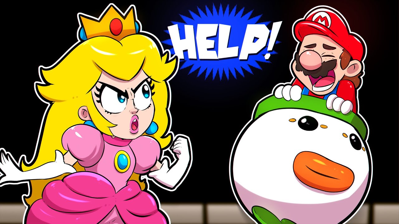 MARIO WORLD, MAS A PEACH SALVA O MARIO!