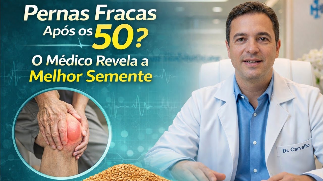 A Melhor Semente Para Acabar com Pernas Fracas Depois dos 50