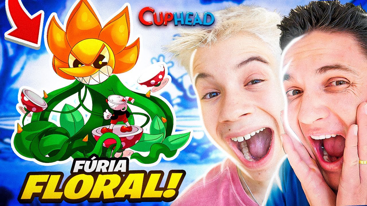 A Fúria Floral😓 Cuphead com o DUDU #2