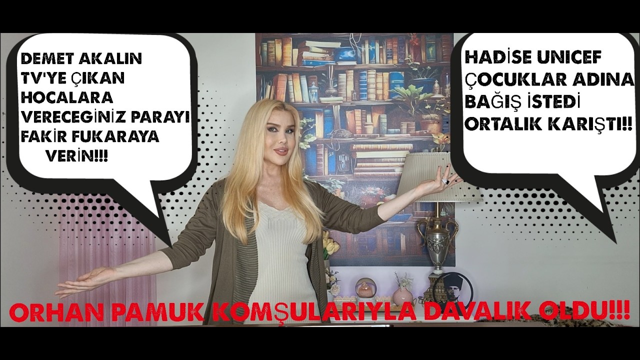 Hadise UNICEF ÇOCUKLAR Adına Bağış İstedi!Ortalık Karıştı NEYMİŞ EFENDİM??