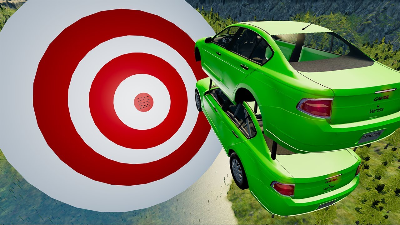 Slant of Death Jumps & Crashes #14 - BeamNG drive