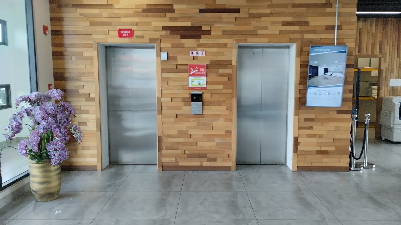 Starlink Hotel Sibu - New 2022 Fuji Elevator with tuning sound.