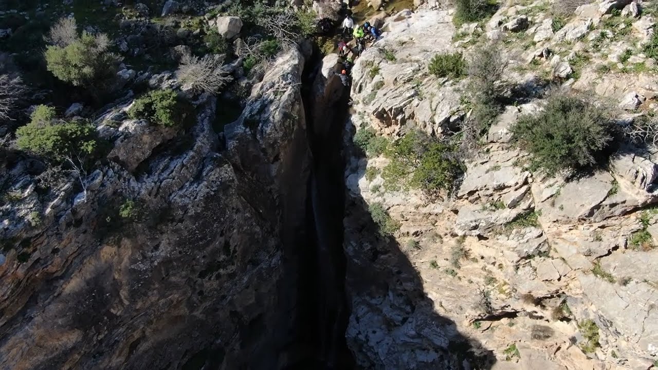 3&eta; &Epsilon;&Mu;&Alpha;&Kappa; Portela Canyon, Canyoning Crete- &Pi;&omicron;&rho;&tau;έ&lambda;&alpha;, &Eta;&rho;ά&kappa;&lambda;&epsilon;&iota;&omicron;.