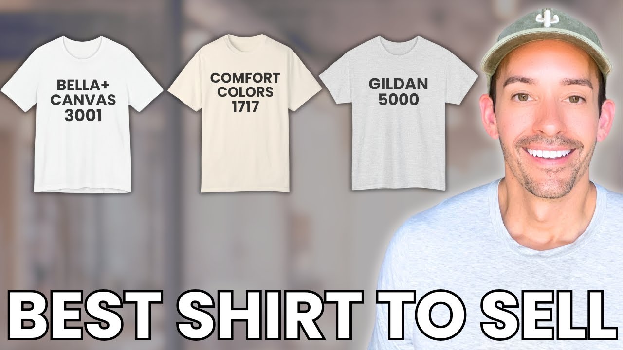 Best Print on Demand T-Shirt To Sell (Review of the 3001, 1717, and 5000)