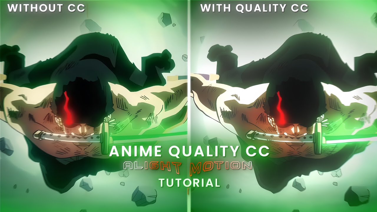 Anime quality cc like ae tutorial in alight motion (+ preset)