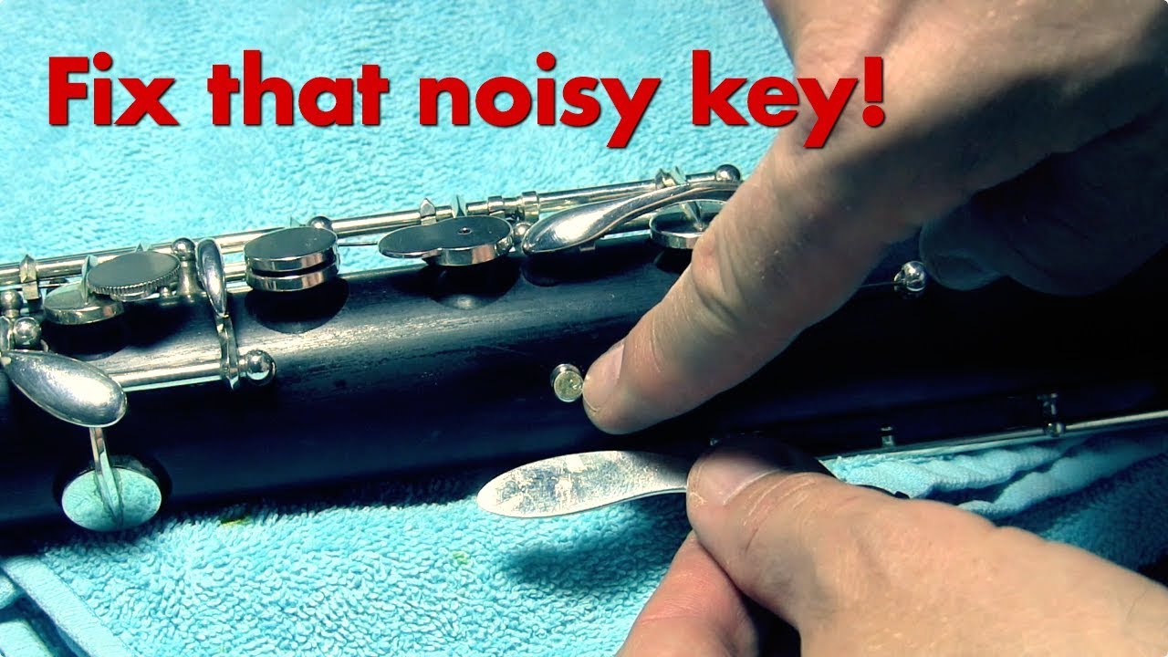 Clarinet/Sax/Flute repair: Noisy, clicking keys