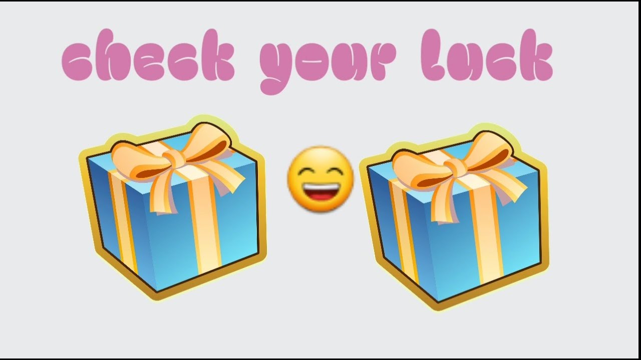 Check your luck | select a gift | BRIANSPOTZ | Fun.