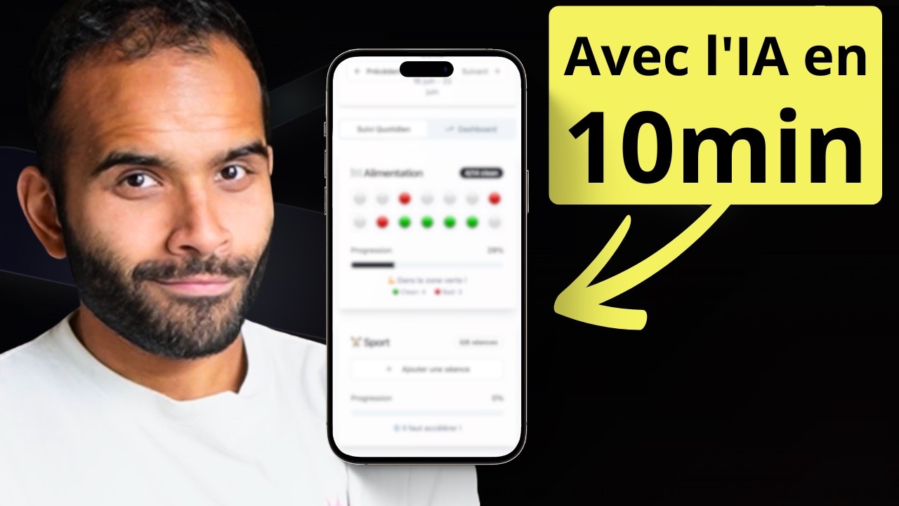 Créer une App en 10 min avec l'IA