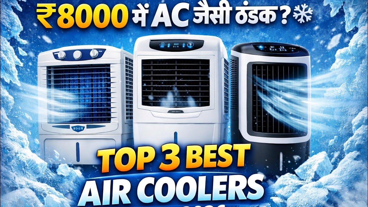 Best Cooler For Home 2026 | Top 3 Best Dessert Cooler Under 8000 | 60L, 80L, 90L Capacity