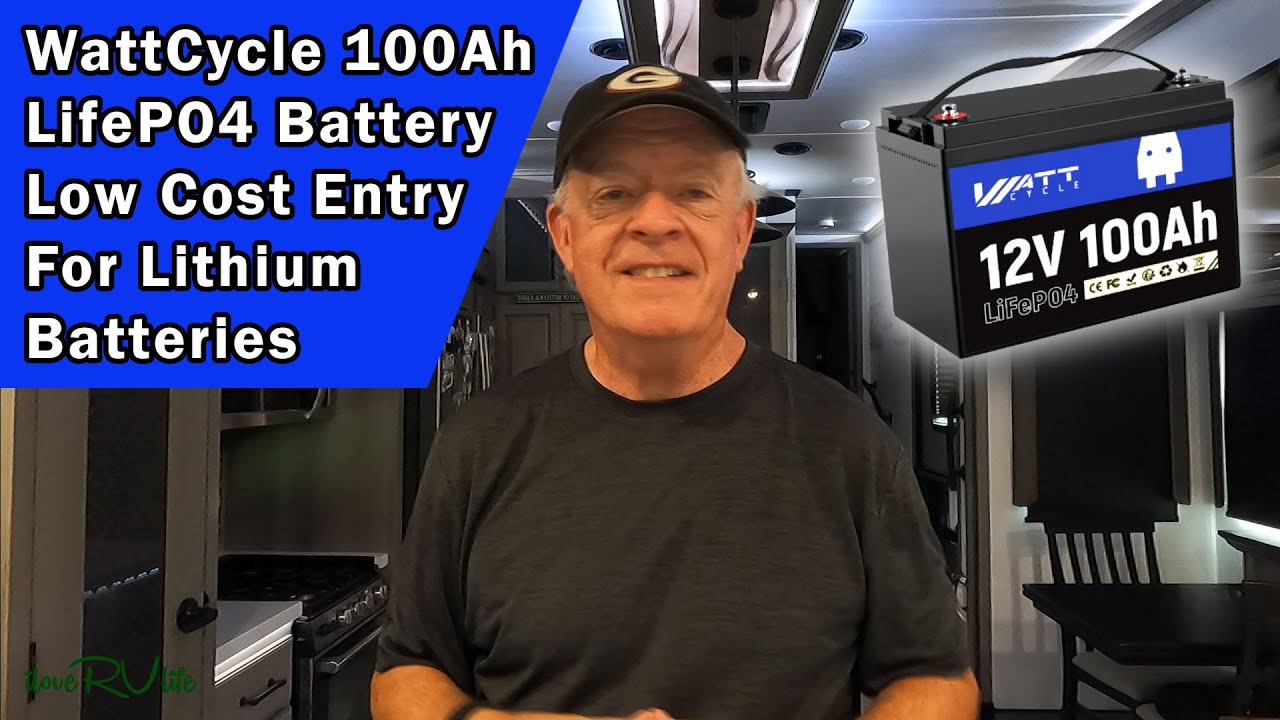Аккумулятор WattCycle 100 А·ч LifePO4 — недорогой вариант для литиевых аккумуляторов
