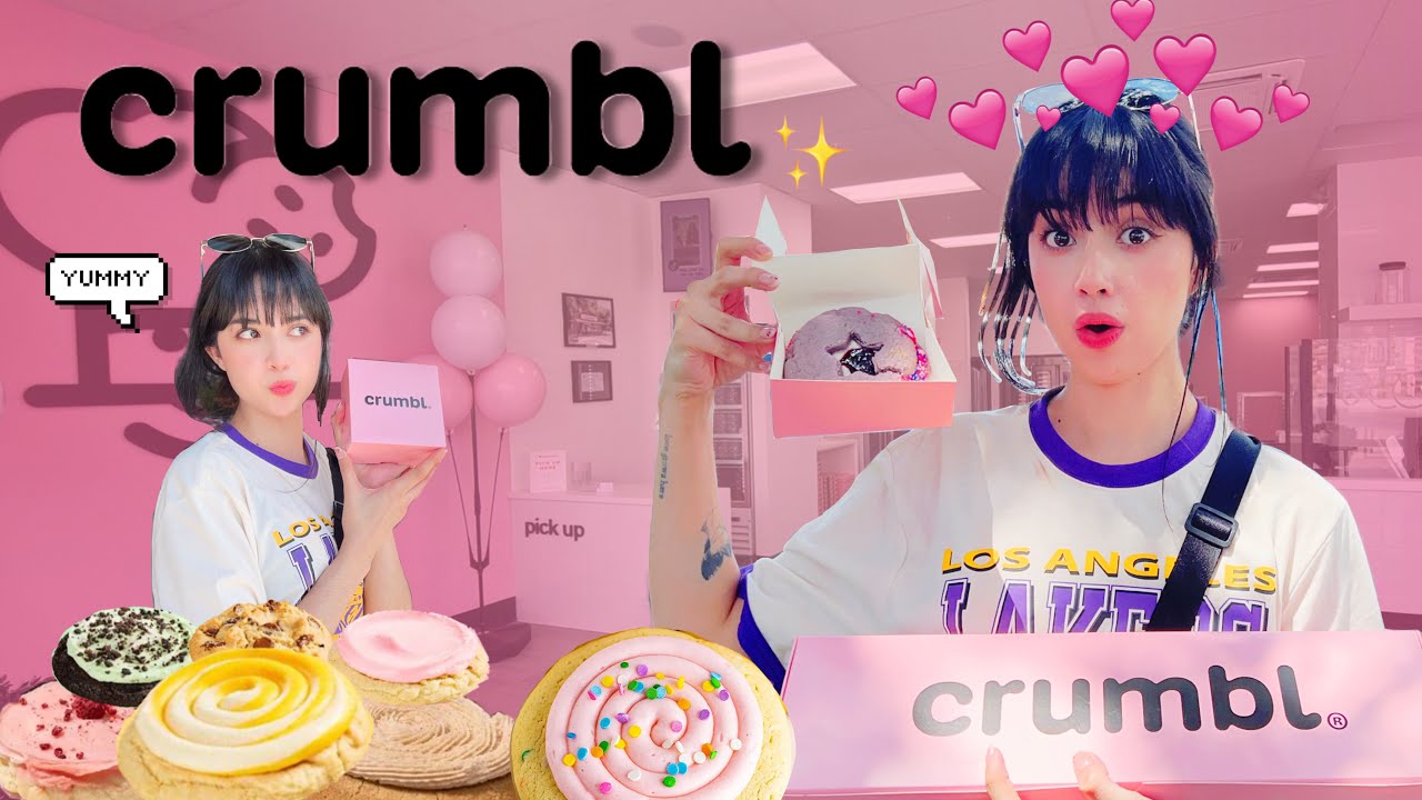 PROBANDO CRUMBL COOKIES 😱🍪 Galleta Guts de Olivia Rodrigo!💕