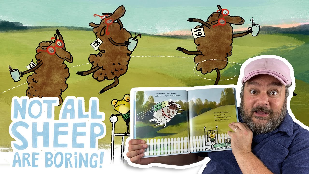 🐑 Read-Along with Bobby Moynihan | NOT ALL SHEEP ARE BORING! | Brightly Storytime Together