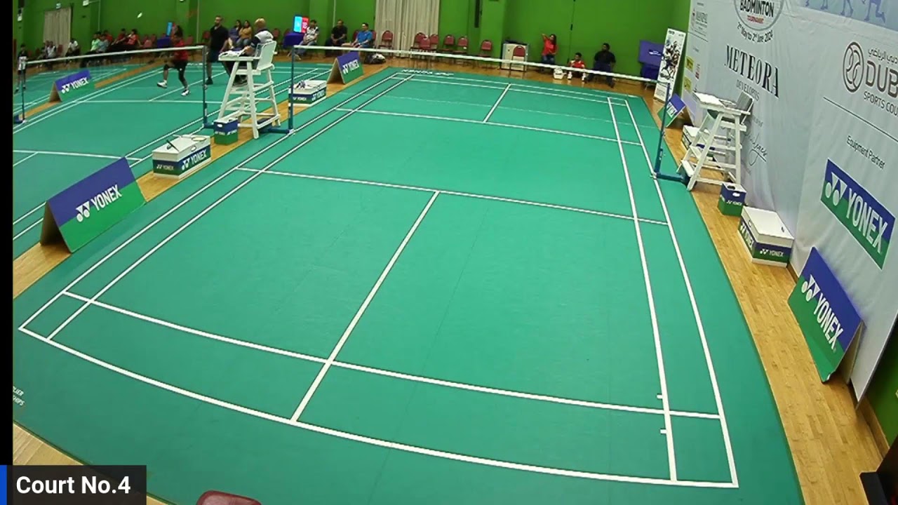 45th India Club UAE Open Badminton Tournament 2024 (Date-19-05-2024)