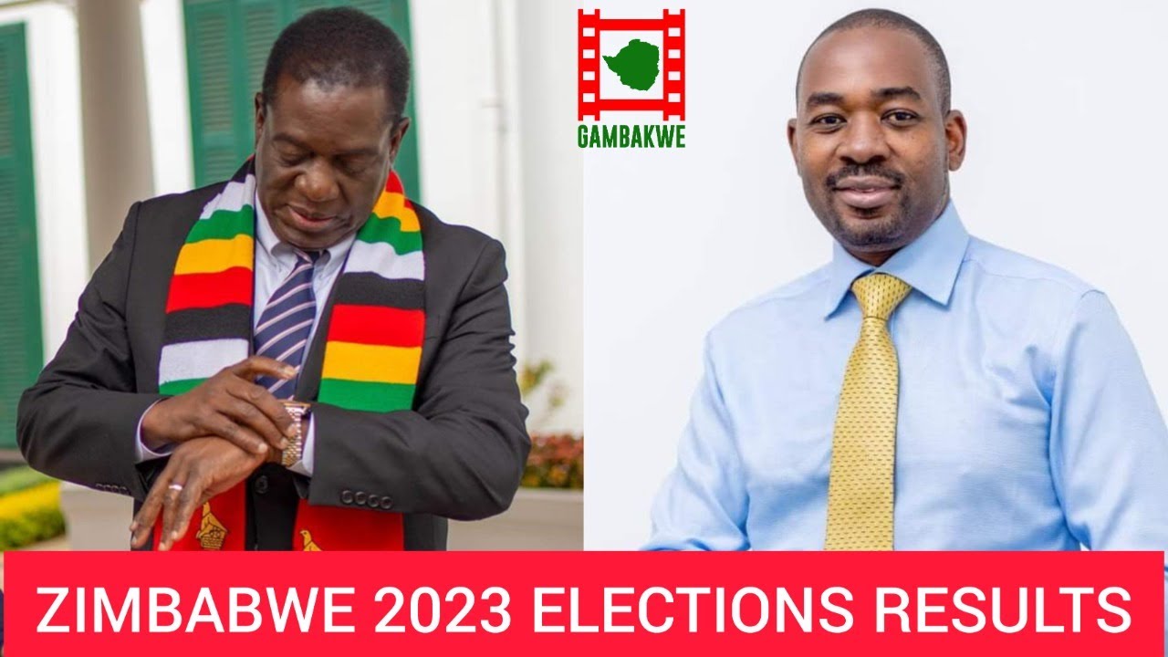 Results: How Mnangagwa is losing to Chamisa in Zimbabwe 2023 elections