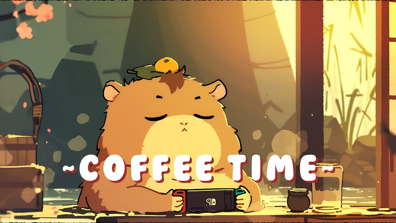 Capybara Study Beats - Relaxing Tunes Collection ~ Calm Energy ~ 🎵