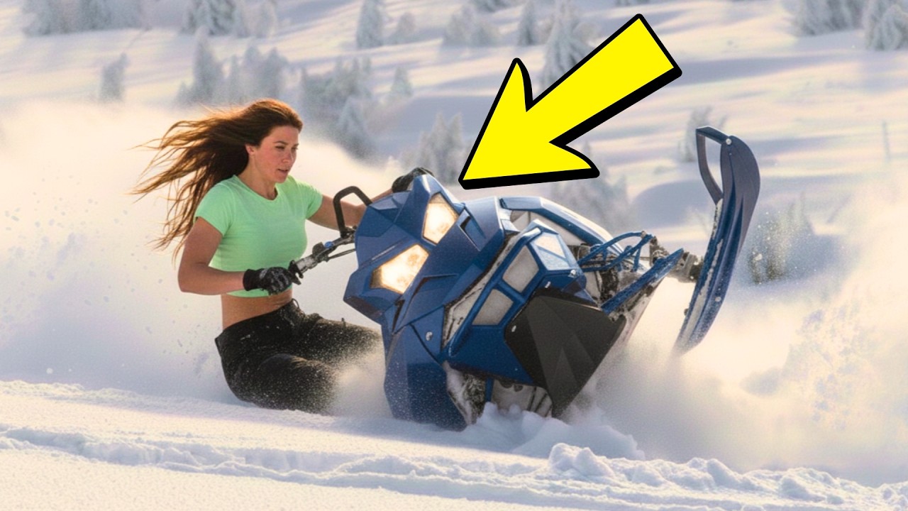 FUNNIEST Snowmobile Fails 🤣 Funny Fails on Sleds