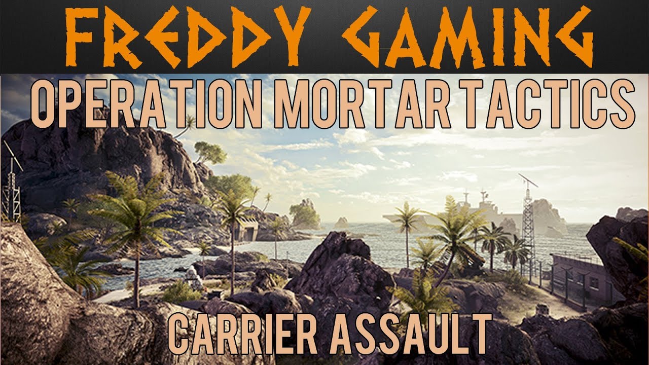 BF4 Operation Mortar Tactics | Battlefield 4 Carrier Assault