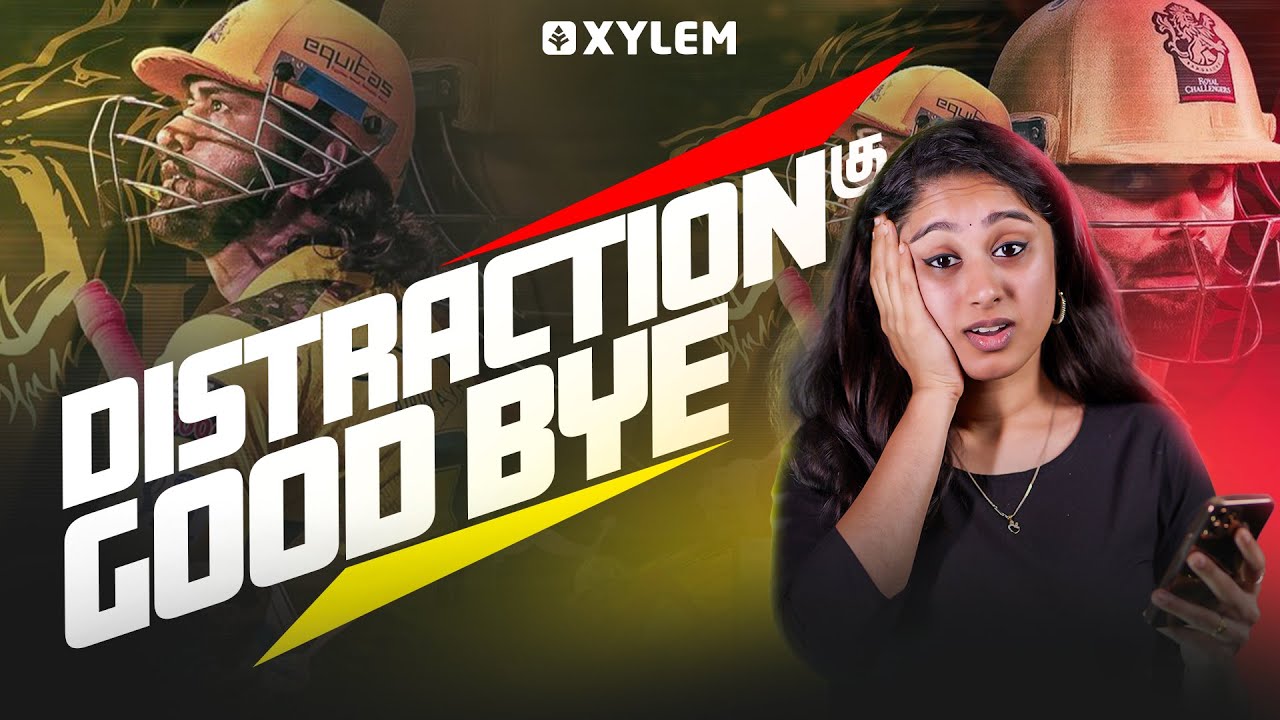 ☺️Identify This Distraction & Prevent From it Early☺️ | Shruthi maam | Xylem NEET Tamil