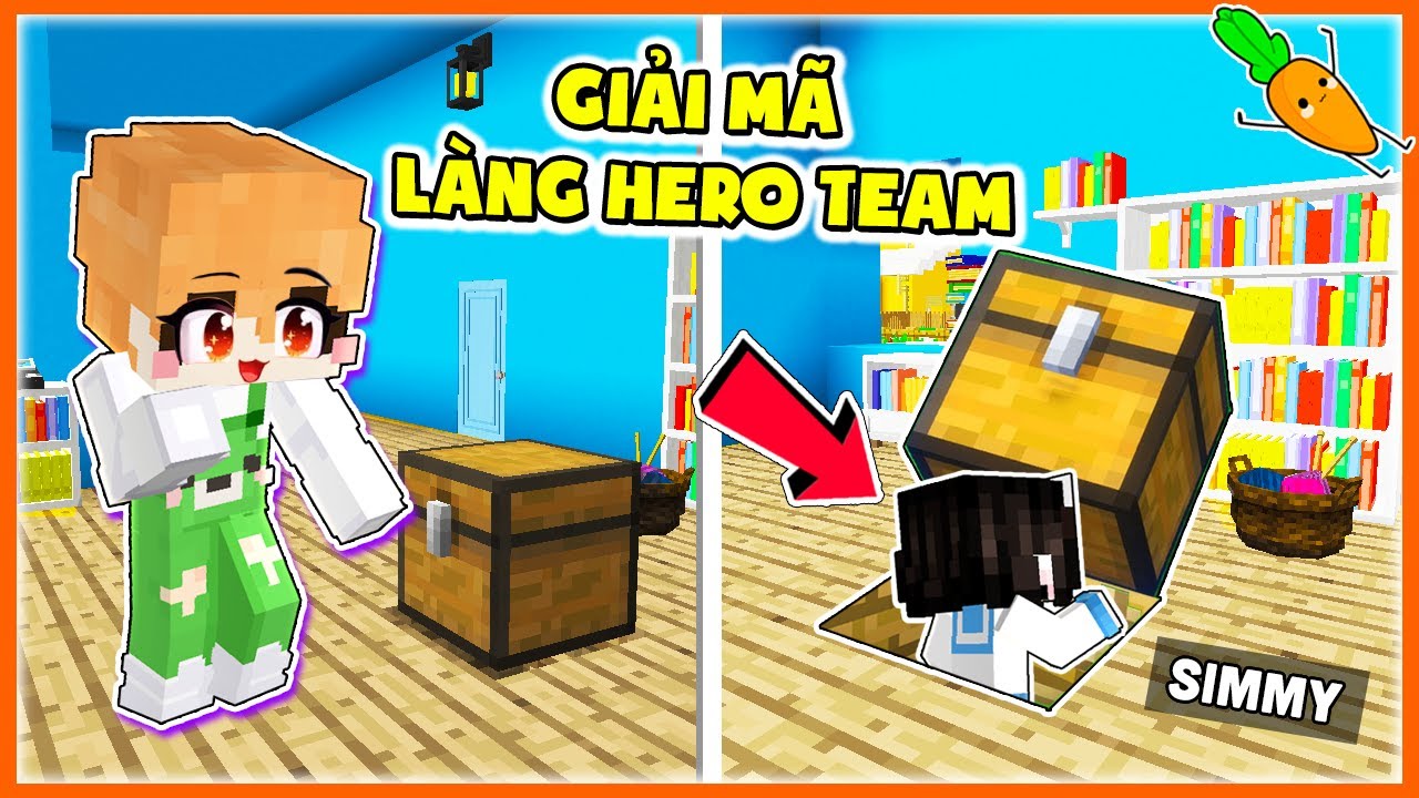 Kamui Thử Thách 24h Giải Mã Làng Hero Team của Mèo Simmy