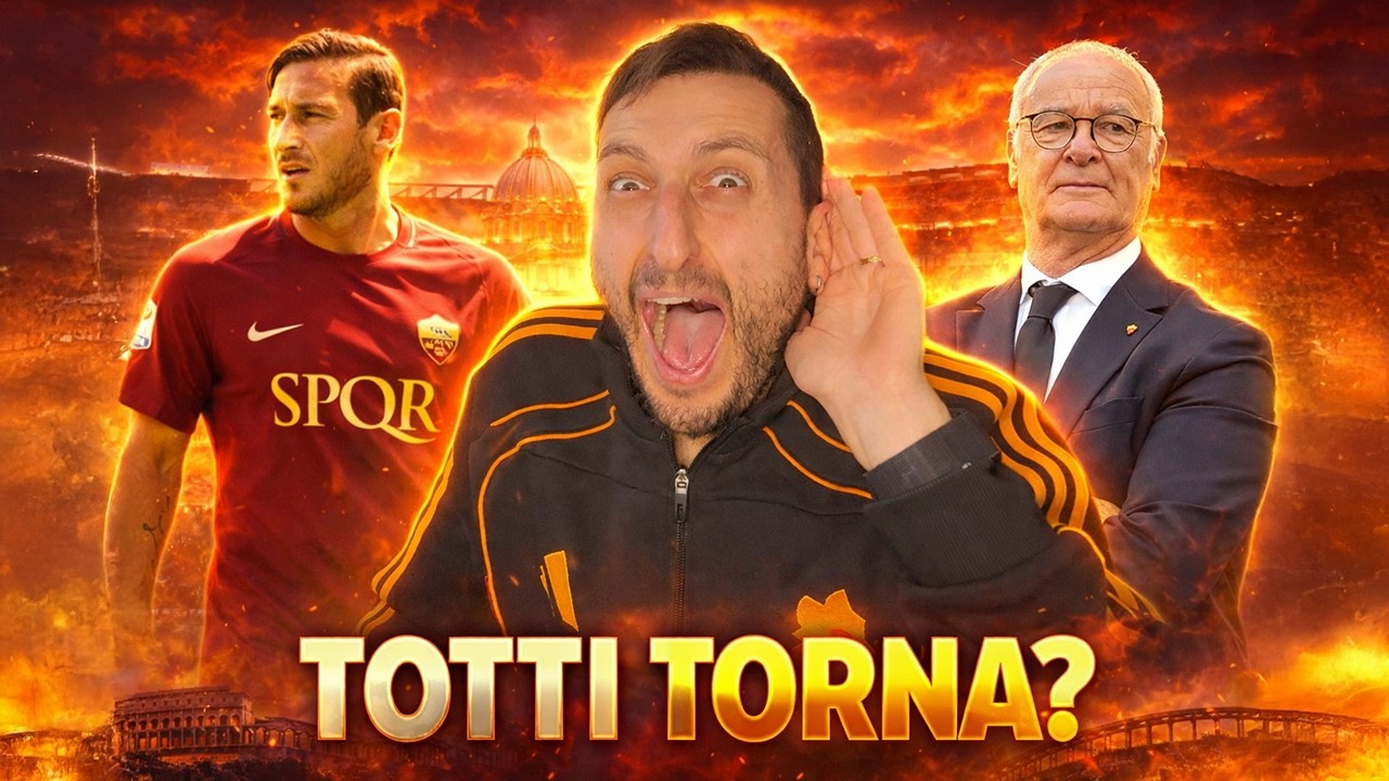 Ranieri apre a Totti in DIRIGENZA: cosa sta succedendo alla Roma 👀