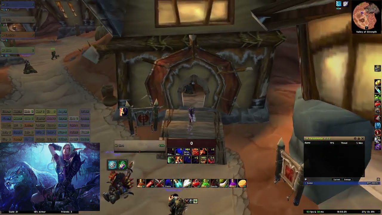 💀 Naxxramas 💀 on Fury Warrior with  Doom Turtles  - Turtle WoW