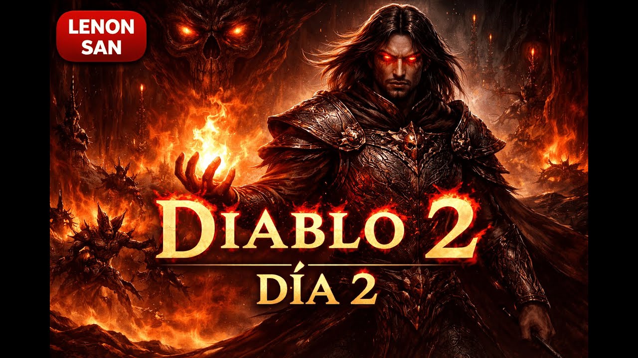 Jugando Diablo 2 Dia 2