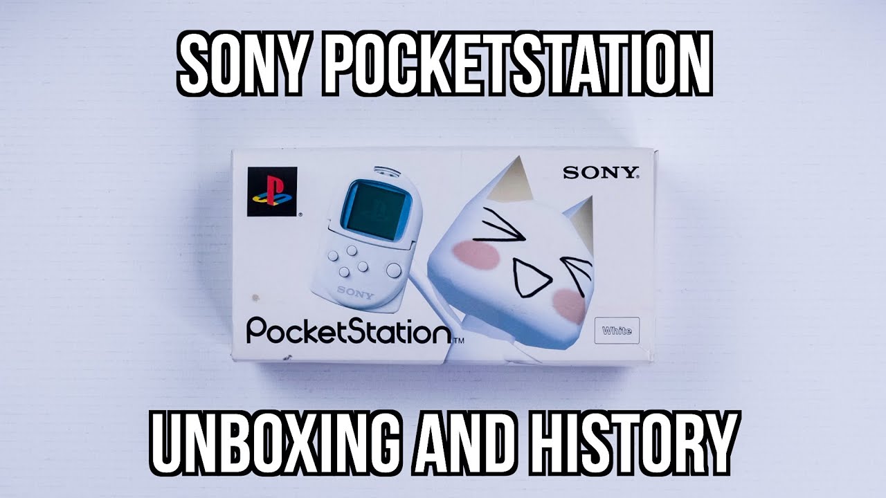 The first REAL Sony Portable Console | PocketStation Unboxing and History