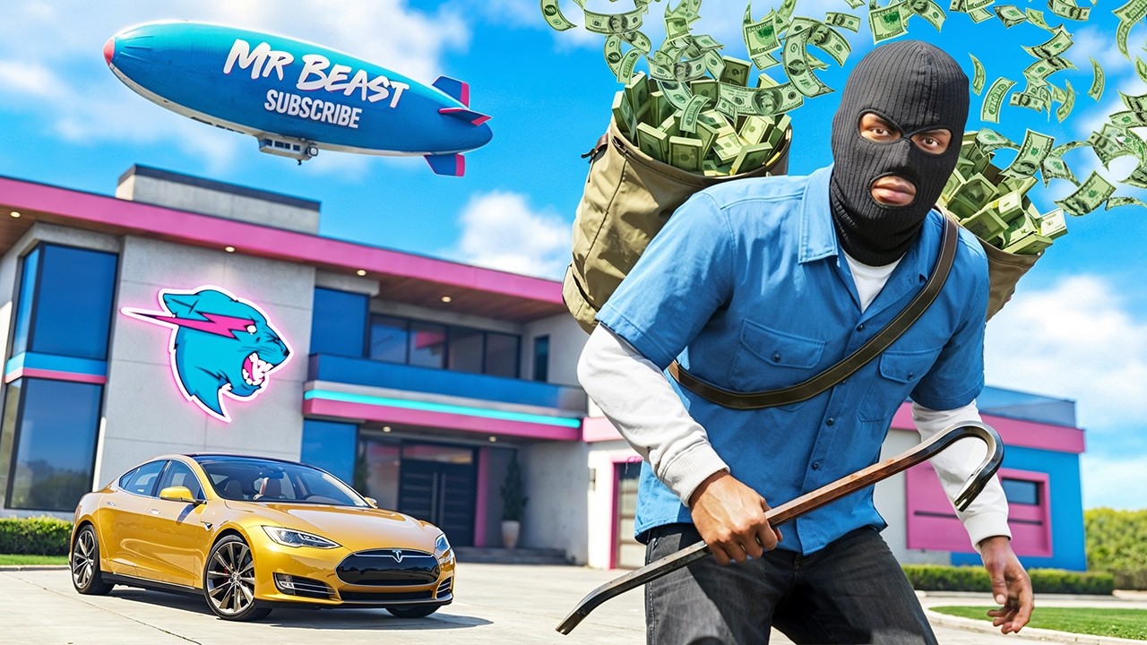 Я ОГРАБИЛ ДОМ МИСТЕР БИСТА в GTA 5!