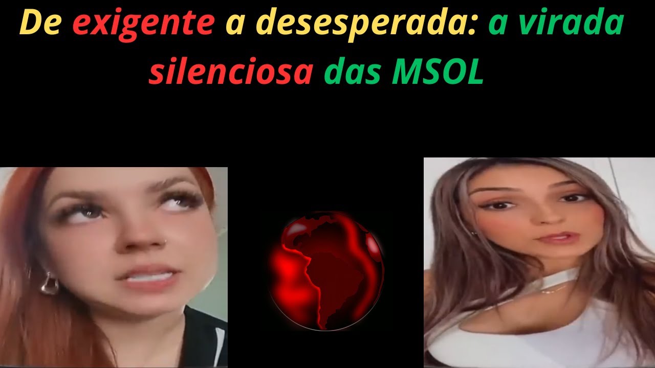 MSOL em busca de resgate: não é amor, é sobrevivência
