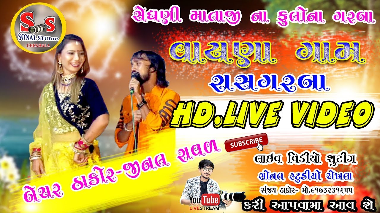 Bechar Thakor  ll Vayna Gaam ll Sedhani Matana Fulona Garba ll HD