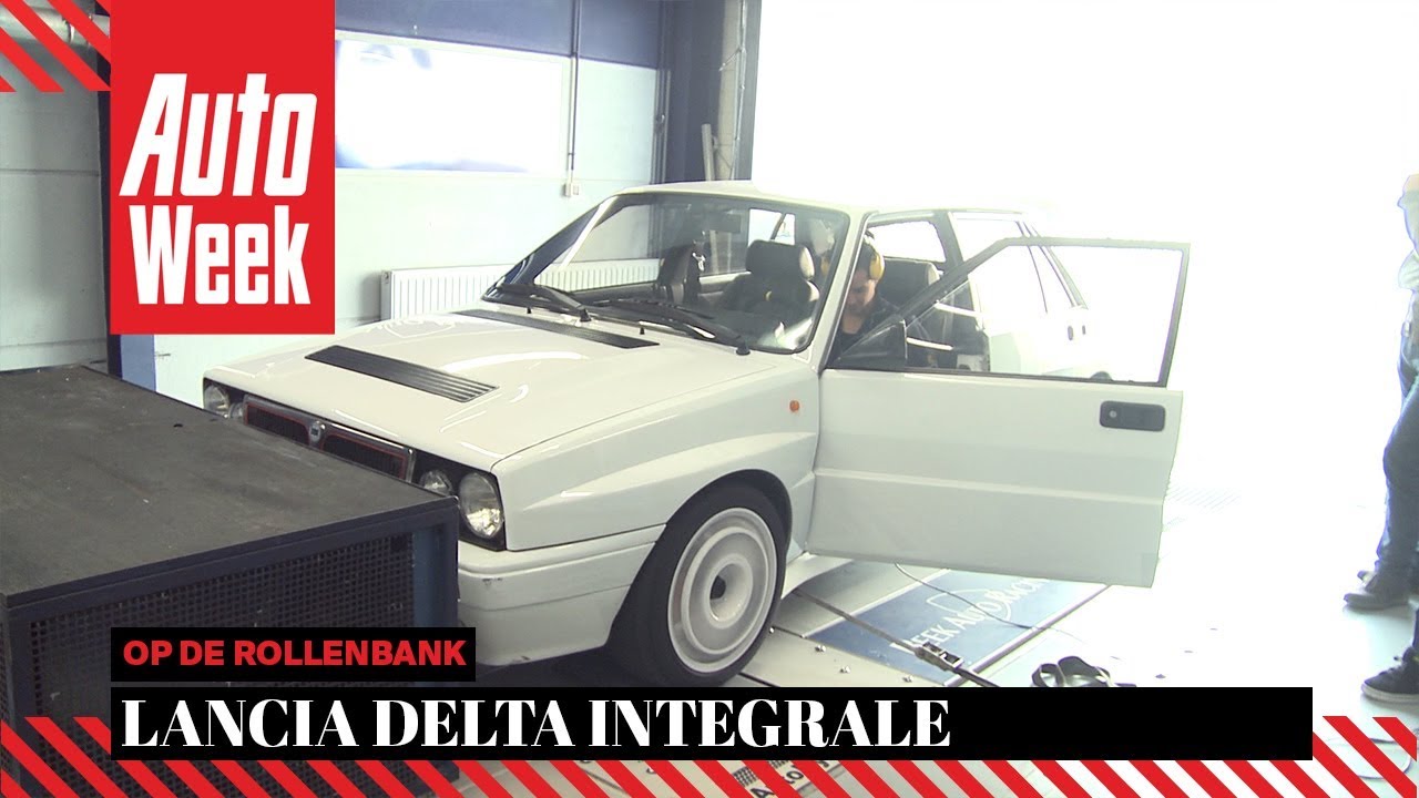 Lancia Delta Integrale - Op de Rollenbank