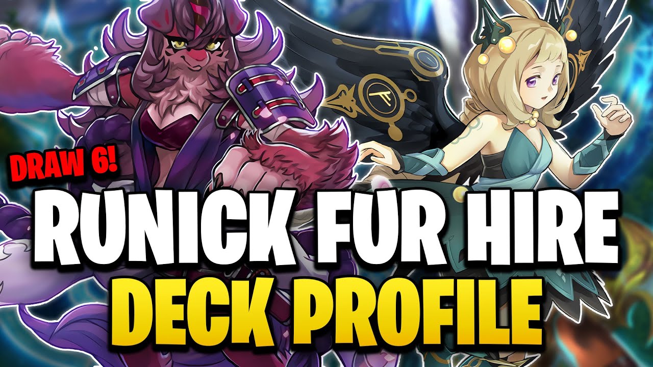Best Runick Fur Hire Deck Profile for November 2023 Competitive YuGiOh!
