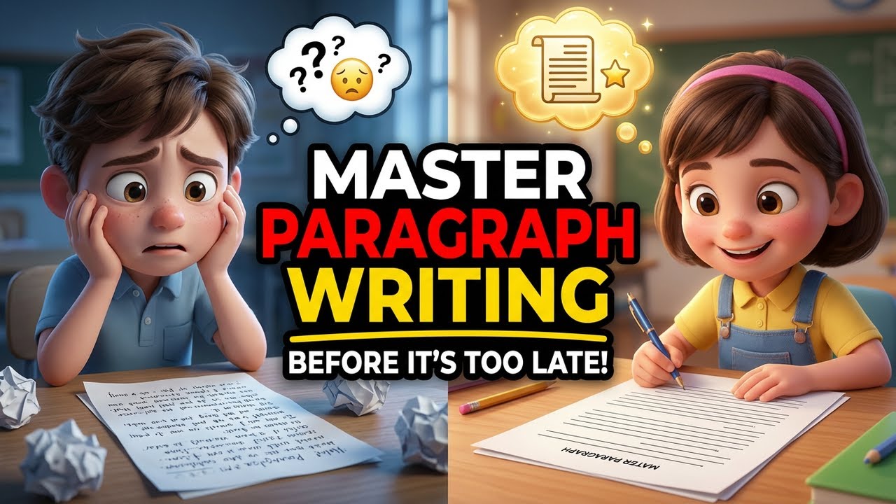 Master Paragraph Writing Before It's Too Late